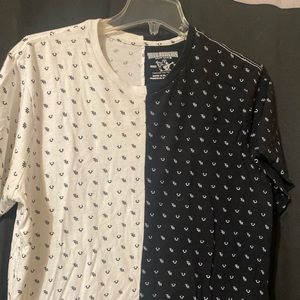 2tone true religion shirt